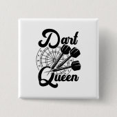 Dart Queen Button (Vorderseite)
