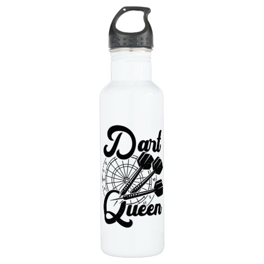 Dart Queen Edelstahlflasche (Vorderseite)