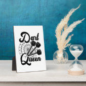 Dart Queen Fotoplatte (Seite)