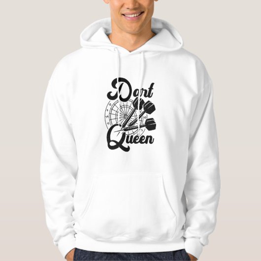 Dart Queen Hoodie (Vorderseite)