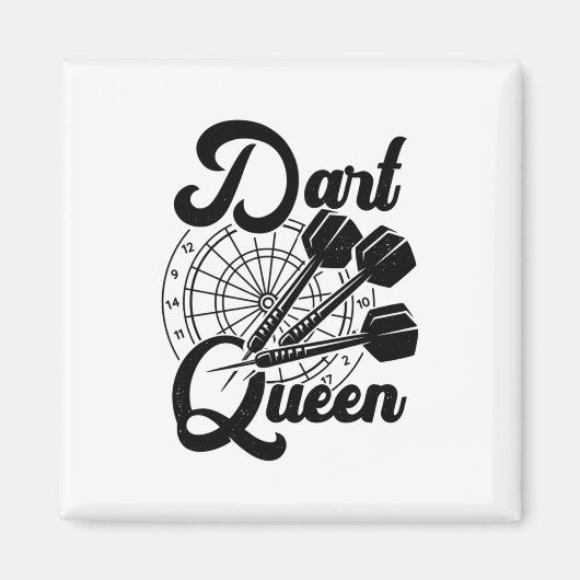 Dart Queen Magnet (Vorne)
