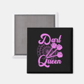 Dart Queen Magnet (Vorderseite/Rückseite)