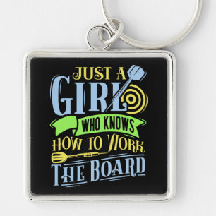 Dart Queen Premium Schlüsselanhänger