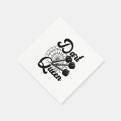 Dart Queen Serviette (Ecke)