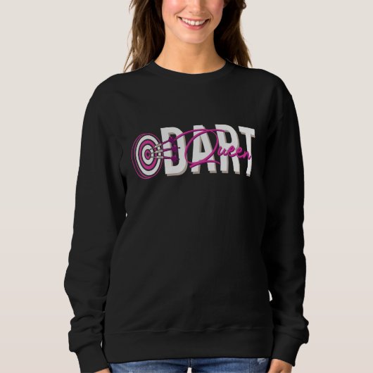 Dart Queen Sweatshirt (Vorderseite)