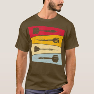 Dart Retro Vintag - Dart Player - Dart Sport - T-Shirt