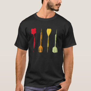 Dart-Shirt Cooles Dart für Männer Frauen Dartboard T-Shirt