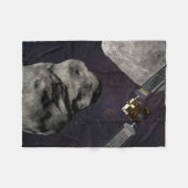 Dart Spacecraft und Liciacube vor der Einwirkung Fleecedecke (Vorderseite (Horizontal))