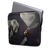 Dart Spacecraft und Liciacube vor der Einwirkung Laptopschutzhülle (Vorderseite Links)