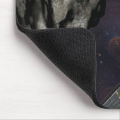 Dart Spacecraft und Liciacube vor der Einwirkung Mousepad (Ecke)