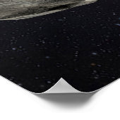 Dart Spacecraft und Liciacube vor der Einwirkung Poster (Ecke)