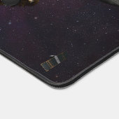 Dart Spacecraft und Liciacube vor der Einwirkung Schreibtischunterlage (Ecke)