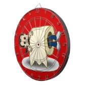 DART-SPIELBOARTEN - FUNNY SPIELE - SPIELZIMMER-GIF DARTSCHEIBE (Vorderseite rechts)
