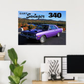 Dart Swinger 340 Poster (Heimbüro)