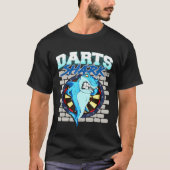 Dart Team Player Shark Dartboard Angebot T-Shirt (Vorderseite)