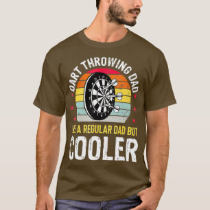Dart Throwing Vater Pater Dart Player Darts Funny T-Shirt
