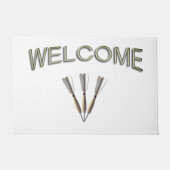 Dart Trio Welcome Fußmatte (Vorderseite)