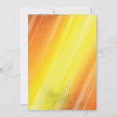 Dart War Game Birthday Invasion. Schussspiel einla Einladung (Rückseite)