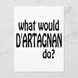 D'Artagnan Postkarte