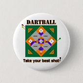 Dartball Button (Vorderseite)