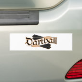 Dartball Darts Autoaufkleber (Auf Auto)