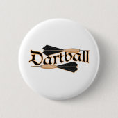 Dartball Darts Button (Vorderseite)