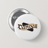 Dartball Darts Button (Vorne & Hinten)