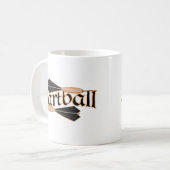 Dartball Darts Kaffeetasse (Vorderseite Links)