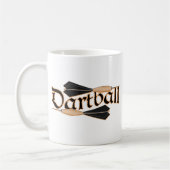 Dartball Darts Kaffeetasse (Links)