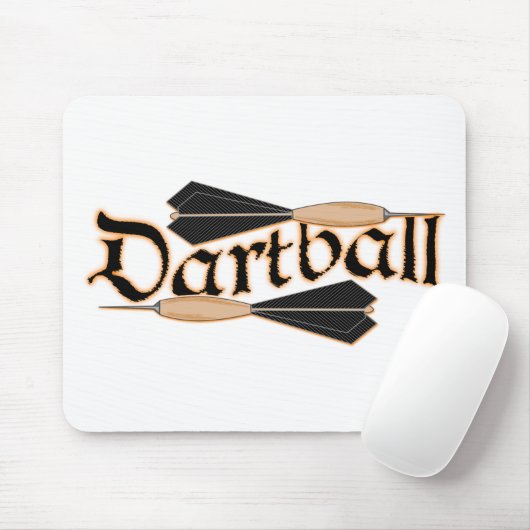 Dartball Darts Mousepad (Mit Mouse)