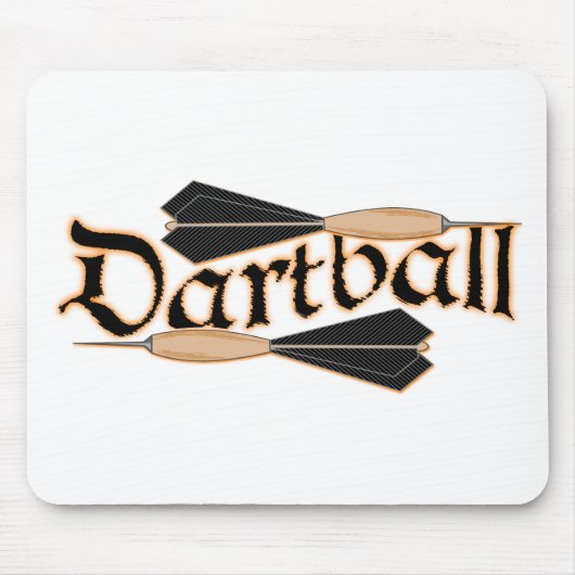 Dartball Darts Mousepad (Vorne)