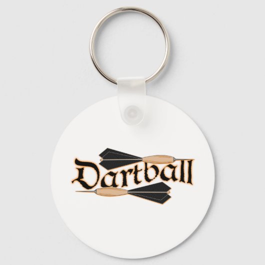 Dartball Darts Schlüsselanhänger (Vorderseite)