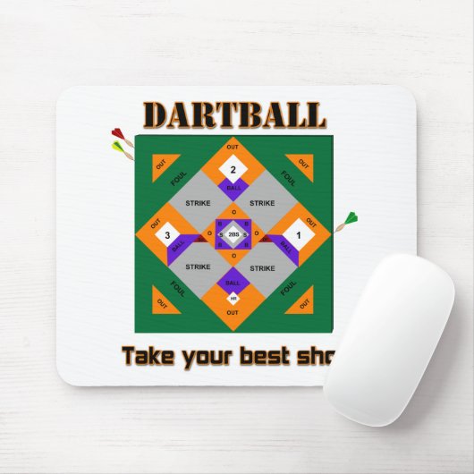 Dartball Mousepad (Mit Mouse)
