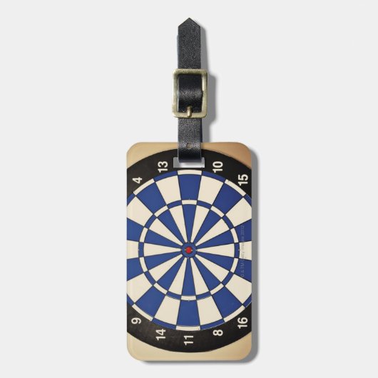 Dartboard 2 gepäckanhänger (Vorderseite vertikal)
