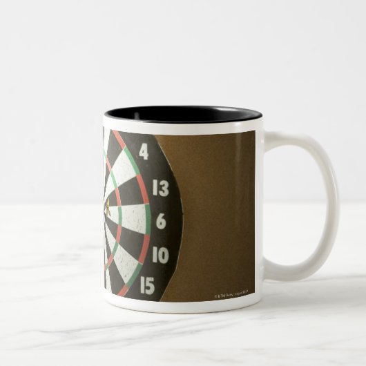 Dartboard 3 zweifarbige tasse (Rechts)