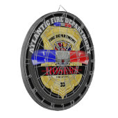 Dartboard - Abteilung für personalisierte Stadt Dartscheibe (Vorderseite Links)