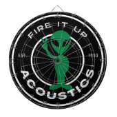 Dartboard - Acoustics Peace Alien Dartscheibe (vorne)