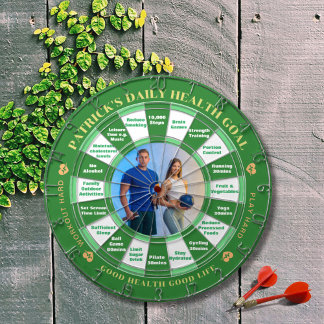Dartboard - Anpassbare Foto- und Gesundheitsentsch Dartscheibe