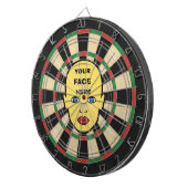 Dartboard auf Ihr Gesicht Hier  Dartscheibe (Vorderseite rechts)
