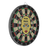  Dartboard auf Ihr Gesicht Hier  Dartscheibe (Vorderseite Links)