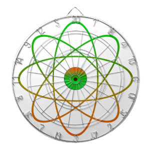 Dartboard aus atomarem Metall Dartscheibe