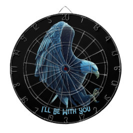 Dartboard Bald Eagle Heart Custom Quote Loyalty 1 Dartscheibe