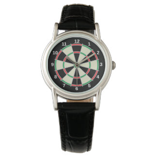 Dartboard Bulls Eye Watch Armbanduhr