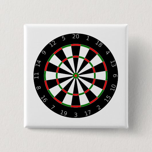 Dartboard Button (Vorderseite)