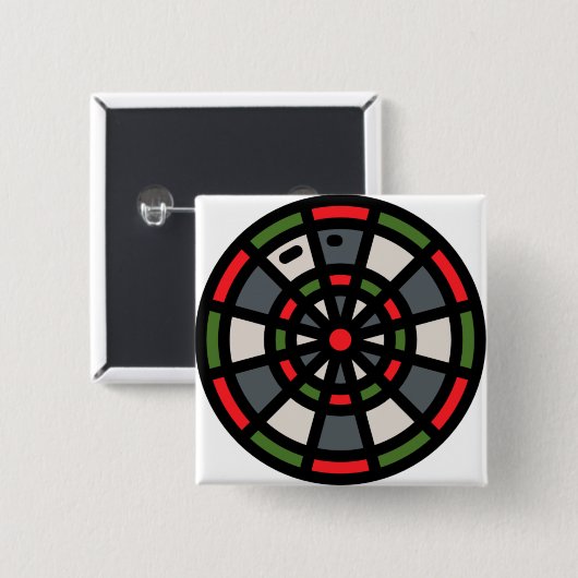 Dartboard Button (Vorne & Hinten)