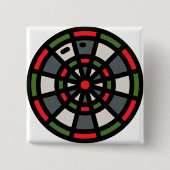 Dartboard Button (Vorderseite)