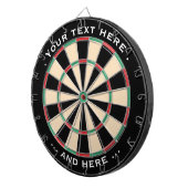 Dartboard Classic-Geschenk für benutzerdefinierten Dartscheibe (Vorderseite rechts)