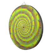 Dartboard Coiled Yellow Rope Tunnel Dartscheibe (Vorderseite rechts)
