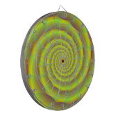 Dartboard Coiled Yellow Rope Tunnel Dartscheibe (Vorderseite Links)