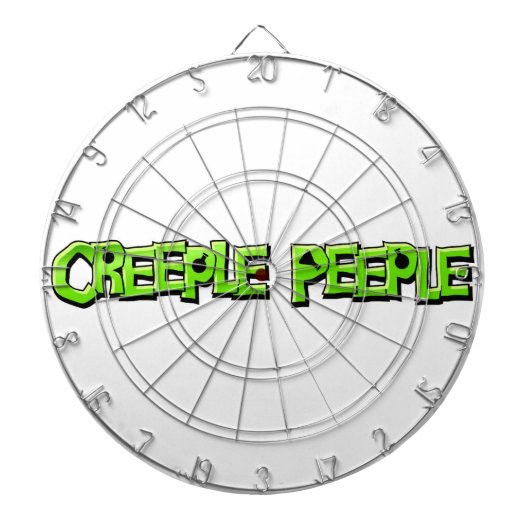 Dartboard "Creeple Peeple" Dartscheibe (vorne)